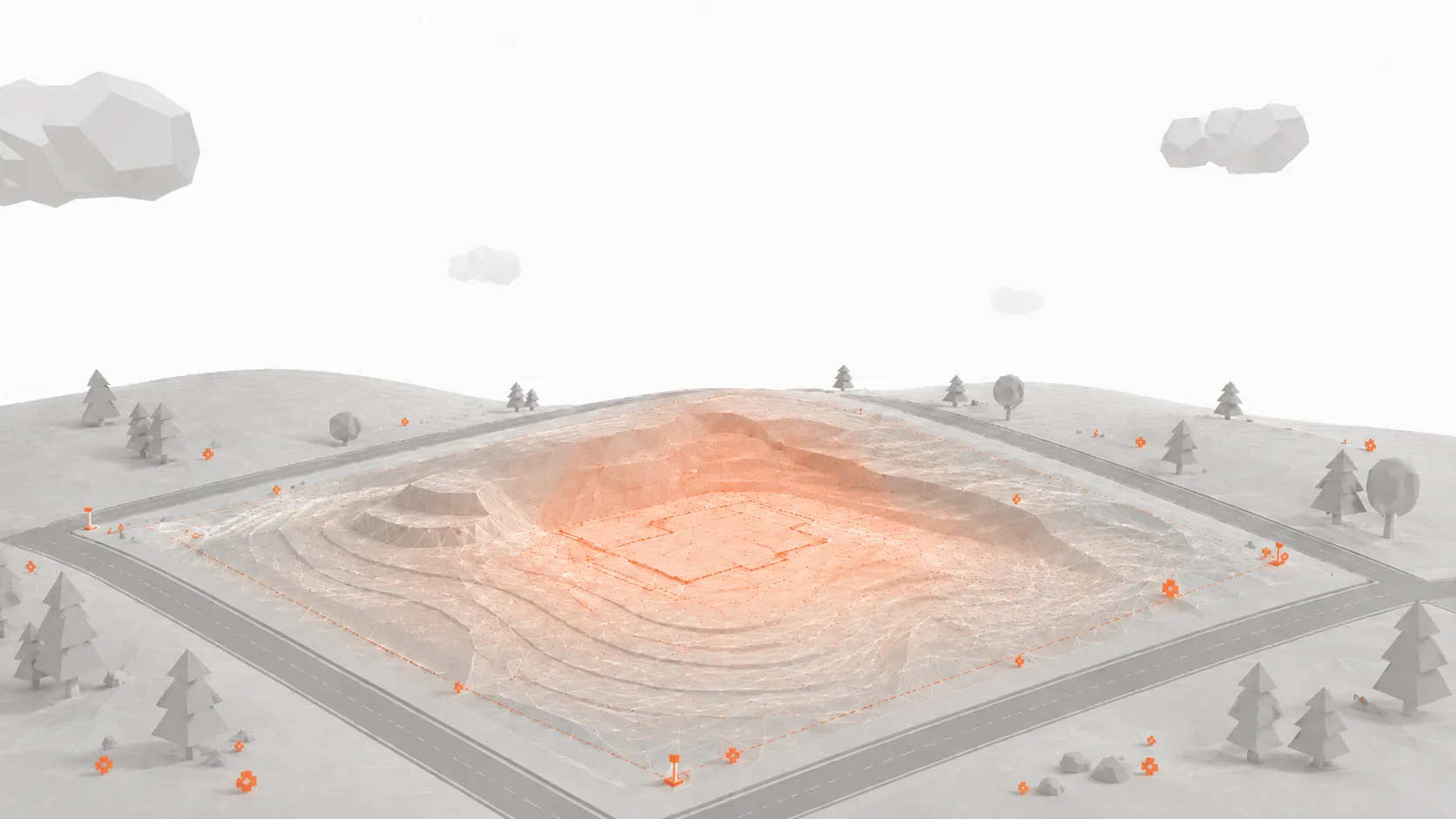 オルソ画像・3D地形モデル